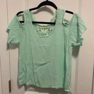 Charlotte Russe Cold Shoulder Top